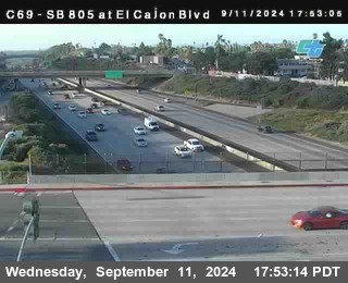 SB 805 at El Cajon Blvd (On Ramp)