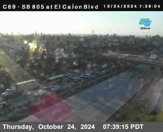 SB 805 at El Cajon Blvd (On Ramp)