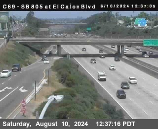 SB 805 at El Cajon Blvd (On Ramp)