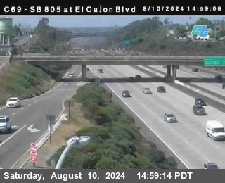 SB 805 at El Cajon Blvd (On Ramp)