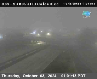 SB 805 at El Cajon Blvd (On Ramp)