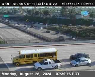 SB 805 at El Cajon Blvd (On Ramp)