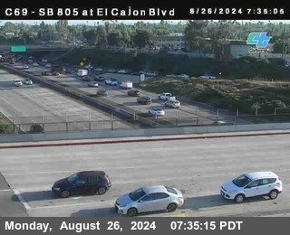 SB 805 at El Cajon Blvd (On Ramp)