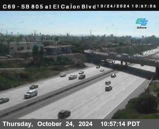 SB 805 at El Cajon Blvd (On Ramp)