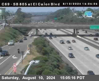 SB 805 at El Cajon Blvd (On Ramp)