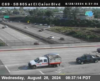 SB 805 at El Cajon Blvd (On Ramp)