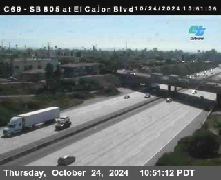 SB 805 at El Cajon Blvd (On Ramp)