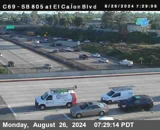 SB 805 at El Cajon Blvd (On Ramp)