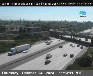 SB 805 at El Cajon Blvd (On Ramp)