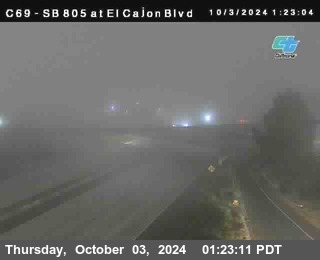 SB 805 at El Cajon Blvd (On Ramp)