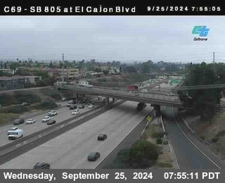 SB 805 at El Cajon Blvd (On Ramp)