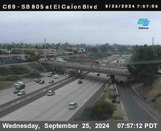 SB 805 at El Cajon Blvd (On Ramp)