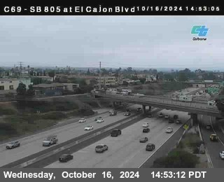 SB 805 at El Cajon Blvd (On Ramp)