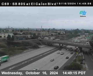 SB 805 at El Cajon Blvd (On Ramp)