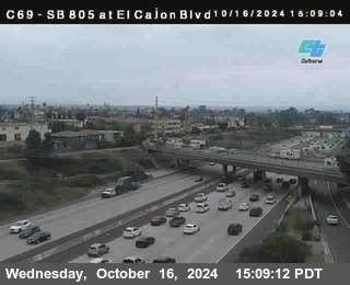 SB 805 at El Cajon Blvd (On Ramp)