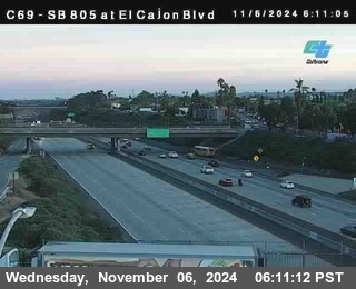 SB 805 at El Cajon Blvd (On Ramp)