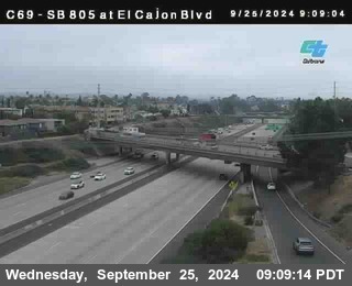 SB 805 at El Cajon Blvd (On Ramp)