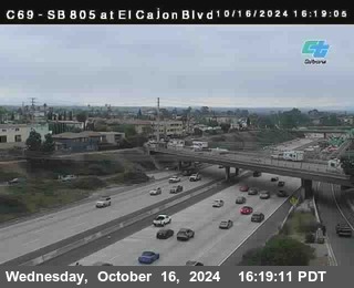 SB 805 at El Cajon Blvd (On Ramp)