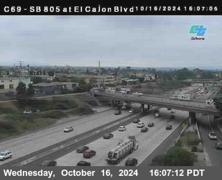 SB 805 at El Cajon Blvd (On Ramp)