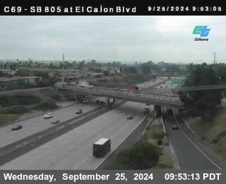 SB 805 at El Cajon Blvd (On Ramp)