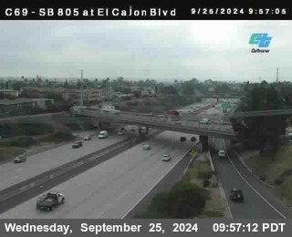 SB 805 at El Cajon Blvd (On Ramp)