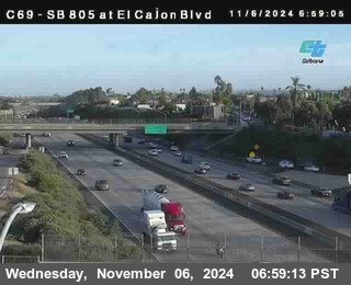 SB 805 at El Cajon Blvd (On Ramp)