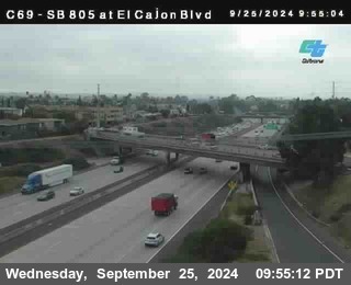 SB 805 at El Cajon Blvd (On Ramp)