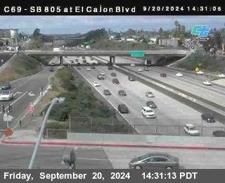 SB 805 at El Cajon Blvd (On Ramp)