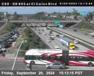 SB 805 at El Cajon Blvd (On Ramp)