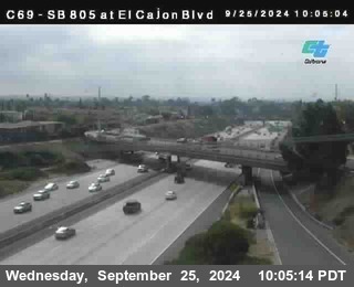 SB 805 at El Cajon Blvd (On Ramp)