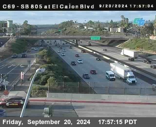 SB 805 at El Cajon Blvd (On Ramp)