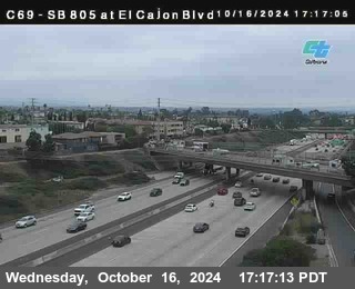 SB 805 at El Cajon Blvd (On Ramp)