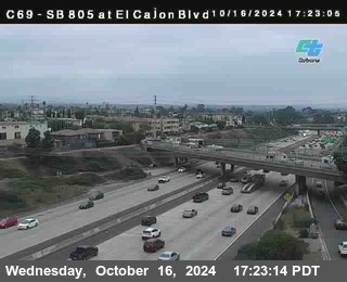 SB 805 at El Cajon Blvd (On Ramp)