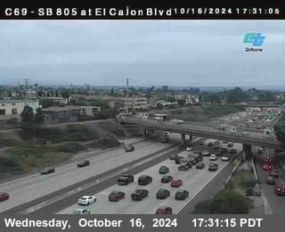 SB 805 at El Cajon Blvd (On Ramp)