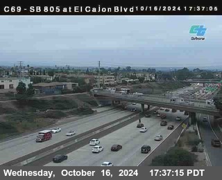 SB 805 at El Cajon Blvd (On Ramp)