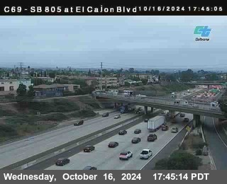 SB 805 at El Cajon Blvd (On Ramp)