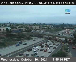 SB 805 at El Cajon Blvd (On Ramp)