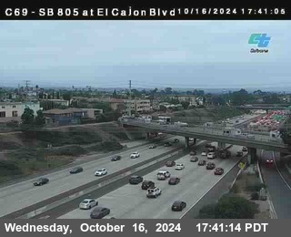 SB 805 at El Cajon Blvd (On Ramp)