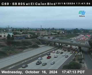 SB 805 at El Cajon Blvd (On Ramp)