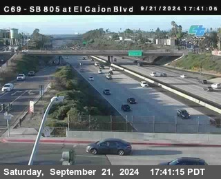 SB 805 at El Cajon Blvd (On Ramp)