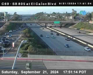 SB 805 at El Cajon Blvd (On Ramp)