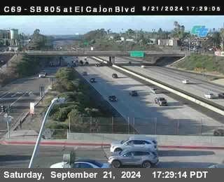 SB 805 at El Cajon Blvd (On Ramp)