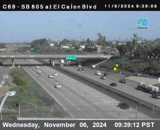 SB 805 at El Cajon Blvd (On Ramp)