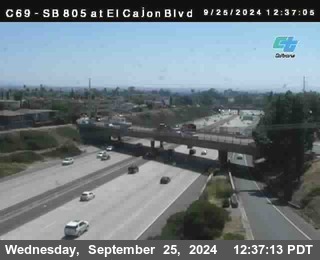 SB 805 at El Cajon Blvd (On Ramp)