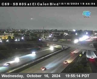 SB 805 at El Cajon Blvd (On Ramp)