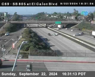 SB 805 at El Cajon Blvd (On Ramp)