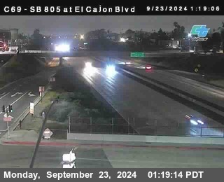 SB 805 at El Cajon Blvd (On Ramp)