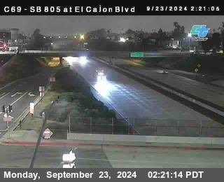 SB 805 at El Cajon Blvd (On Ramp)