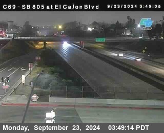 SB 805 at El Cajon Blvd (On Ramp)