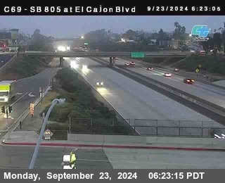 SB 805 at El Cajon Blvd (On Ramp)